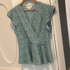 Ruffled Blouse light chiffon, pretty feminine 🦋